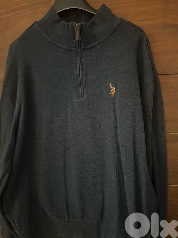 US polo assn. navy blue sweater 0
