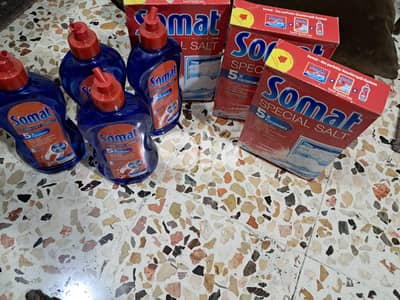 Somat dishwasher products