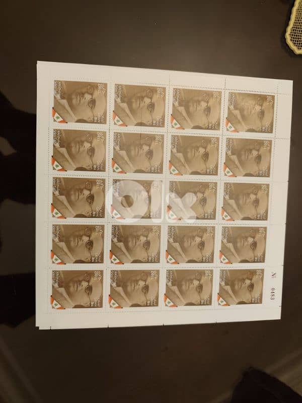 طوابع رجالات الاستقلال 12