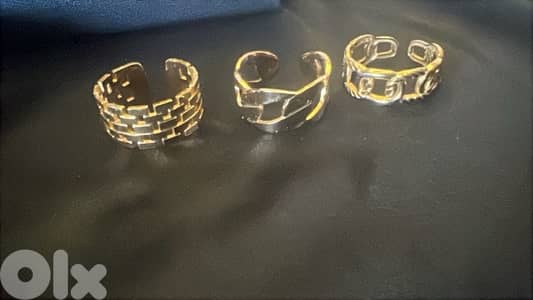 3 adjustable rings