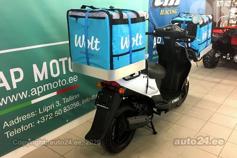 Kymco Agility Carry 125cc 0klm dealer warranty 12