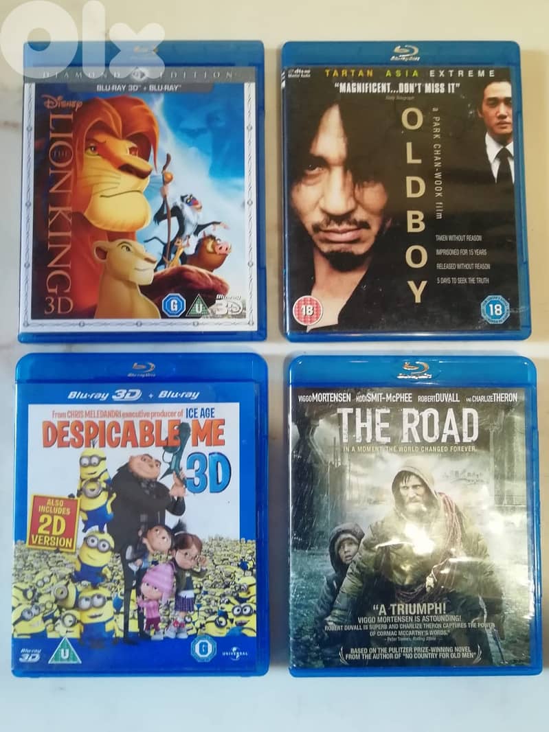 bluray movies list starting 6$ the movie 4