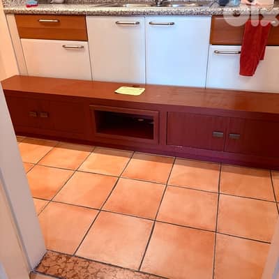 TV unit and bookshelf