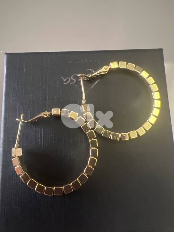 trendy gold plated earrings 0