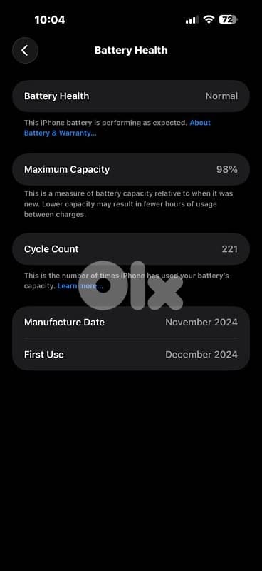 iphone 16 pro max 512 gb used like new 3
