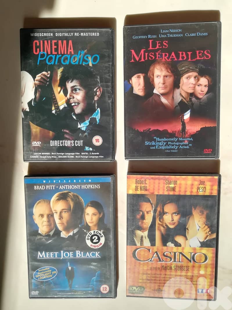 original dvd movies list vol 4 5