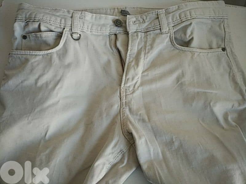 Zara jeans pant (off white) - Not Negotiable 0