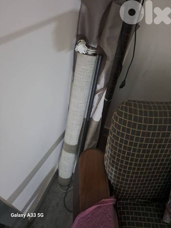 ثريات مودرن عدد ٣ شبه جداد  مع ٣ برادي مودرن 1