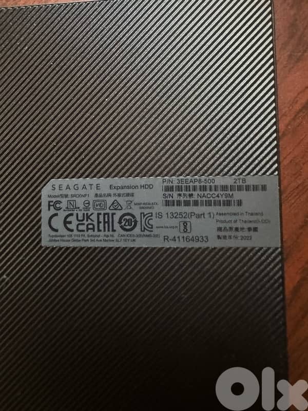 Seagate 2TB HDD External portable hard disk drive 1