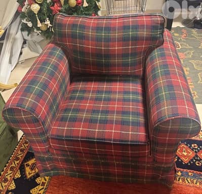 Plaid Armchair