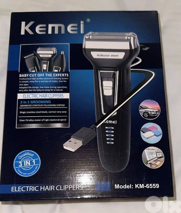 kemei hair clipper 3 in 1 2