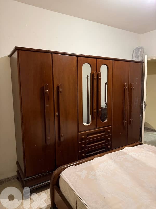 غرفة نوم خشب قديم وقوي/ Full bedroom 3