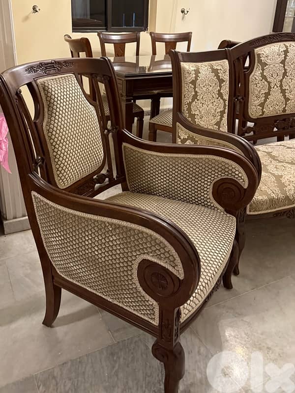 غرفة نوم خشب قديم وقوي/ Full bedroom 1