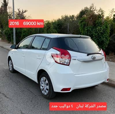Toyota Yaris model 2016 cherke Liban BUMC  excellent condition