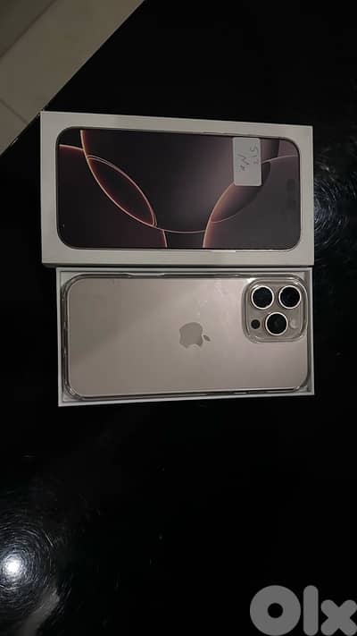 iphone 16 pro max 512G. BH 96%