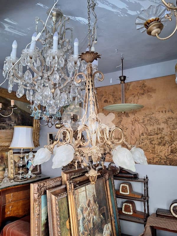 french bronze chandelier 1