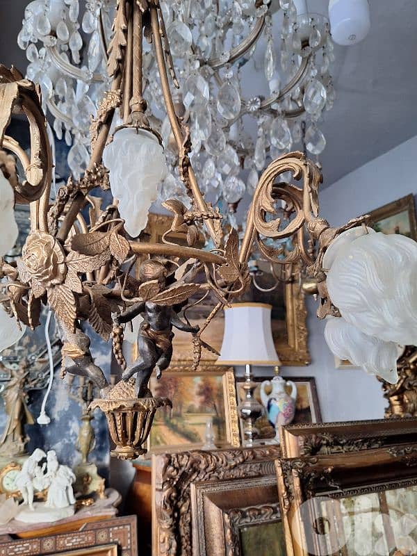 french bronze chandelier 6