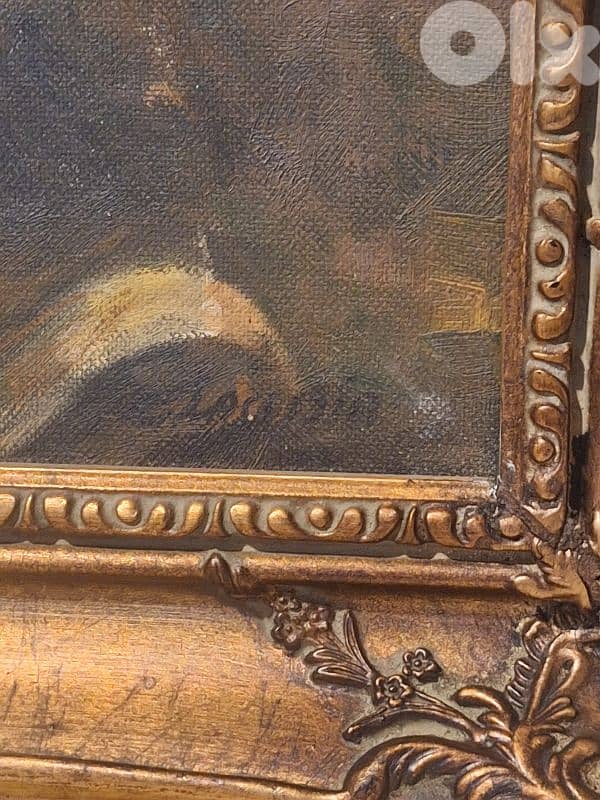 large signed oil painting 5