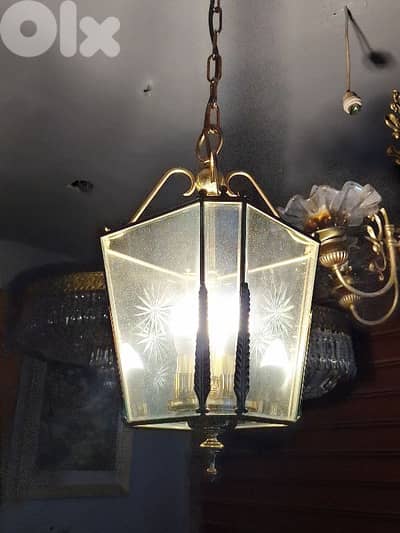 antique european lantern
