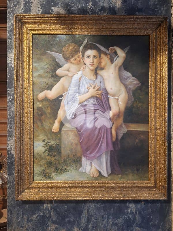 antique european oil painting 0