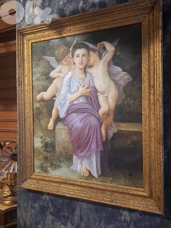 antique european oil painting 2