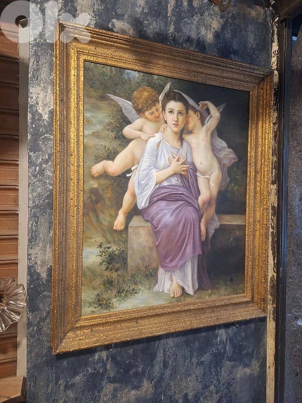 antique european oil painting 3