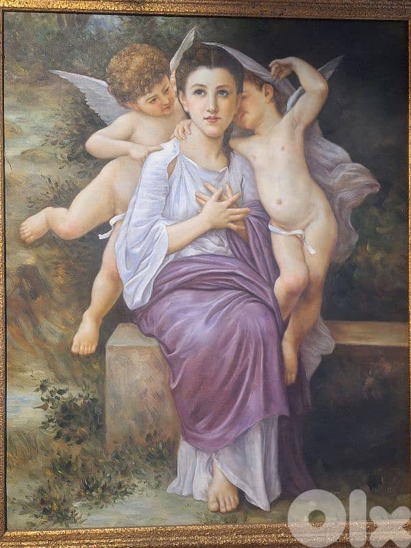 antique european oil painting 4