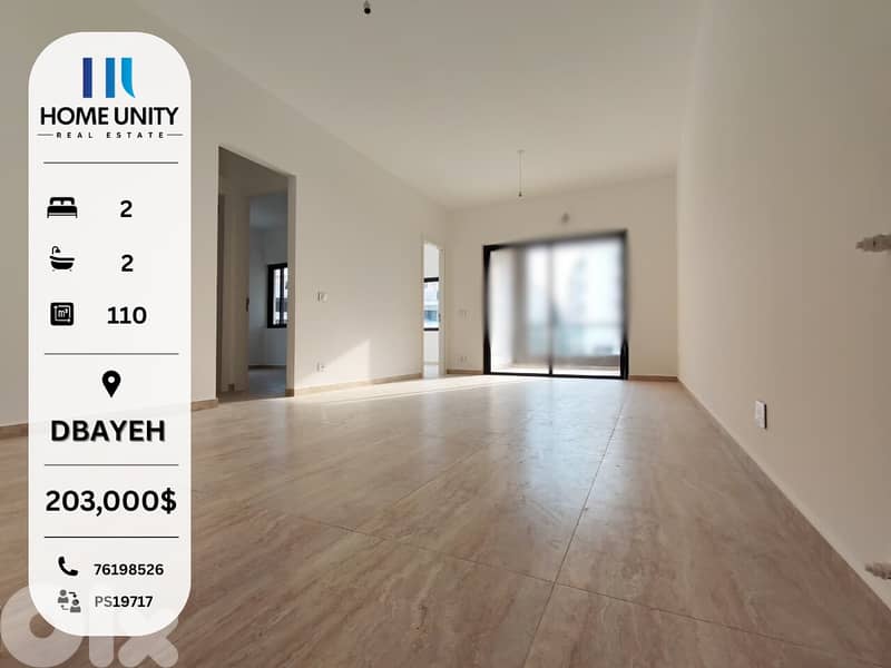 brand new apartment for sale in dbayeh with sea view 0