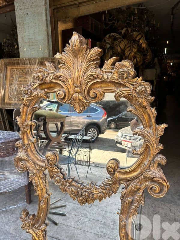 pair of frensh miroir salon 150cmx70cmمراي انتيك فرنسي عدد ٢ 4