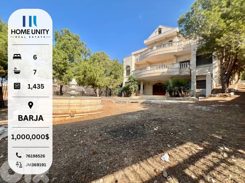 vintage villa for sale in barja 0