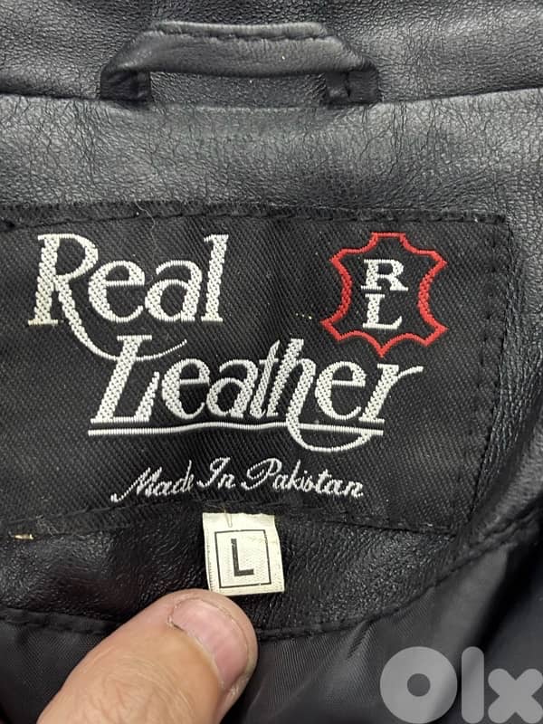 Real Leather Jacket for man 3