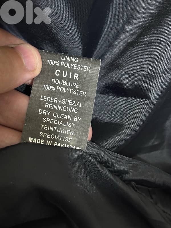 Real Leather Jacket for man 5