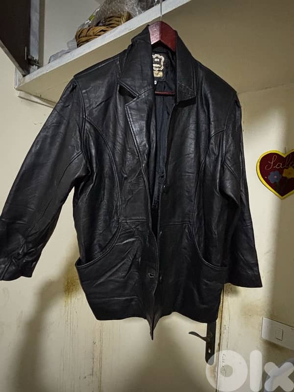 Real Leather Jacket for man 0