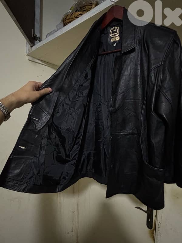 Real Leather Jacket for man 2