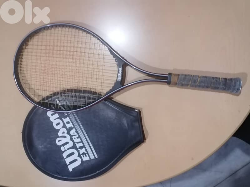 2 Original Tennis Rackets – Wilson Extra II & Prince J/R Series 110 6
