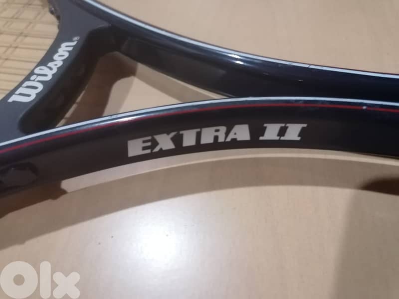 2 Original Tennis Rackets – Wilson Extra II & Prince J/R Series 110 7