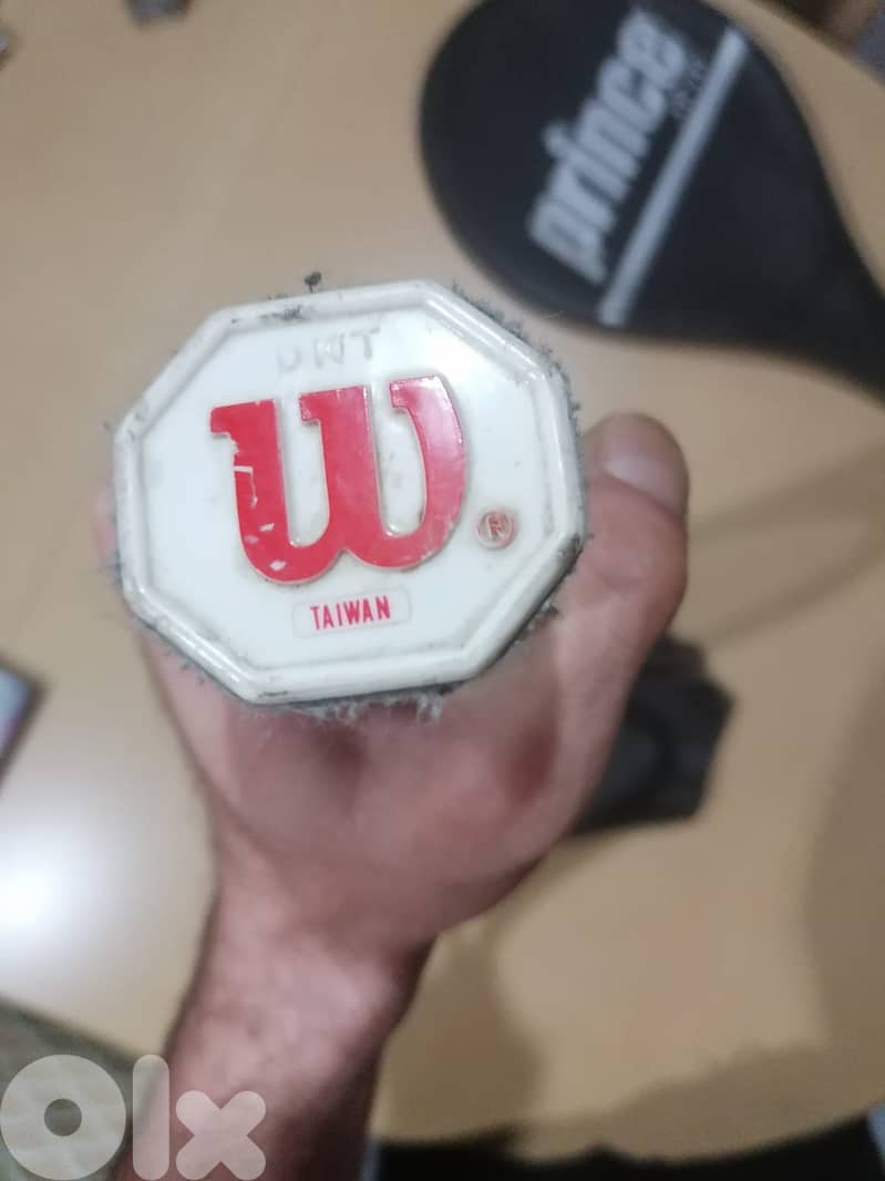 2 Original Tennis Rackets – Wilson Extra II & Prince J/R Series 110 8