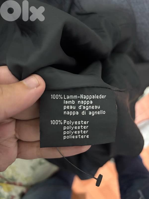 Long black lamb-leather jacket for woman 5