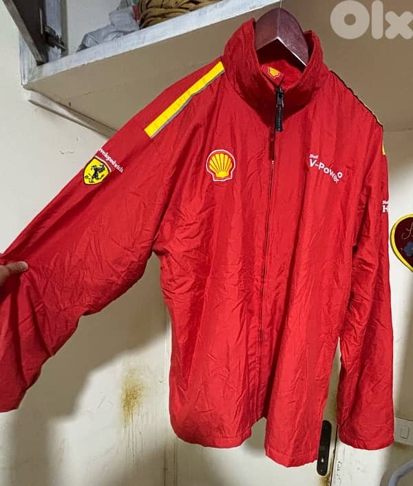 Vintage Shell-Ferrari shirt/jacket 1