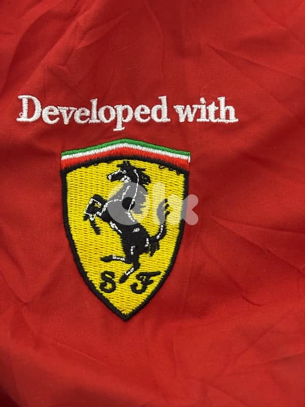 Vintage Shell-Ferrari shirt/jacket 3
