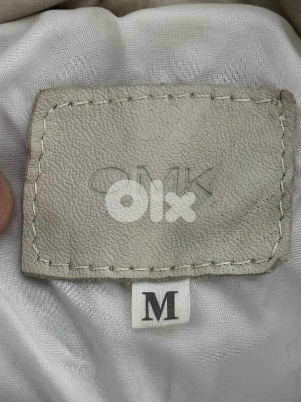 OMK Couro real leather jacket for woman 4