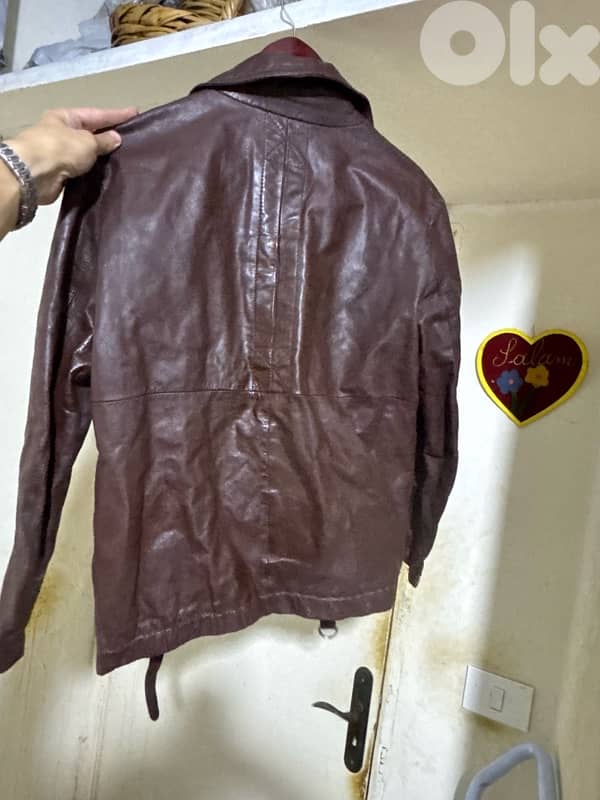 TRIUMPH PARIS Real leather jacket for man 2