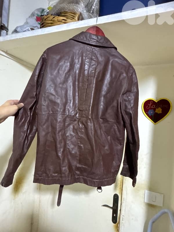 TRIUMPH PARIS Real leather jacket for man 4