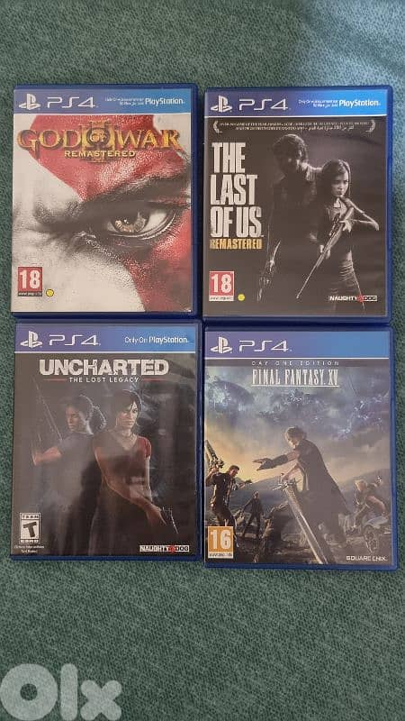 PS4 games for sale 1