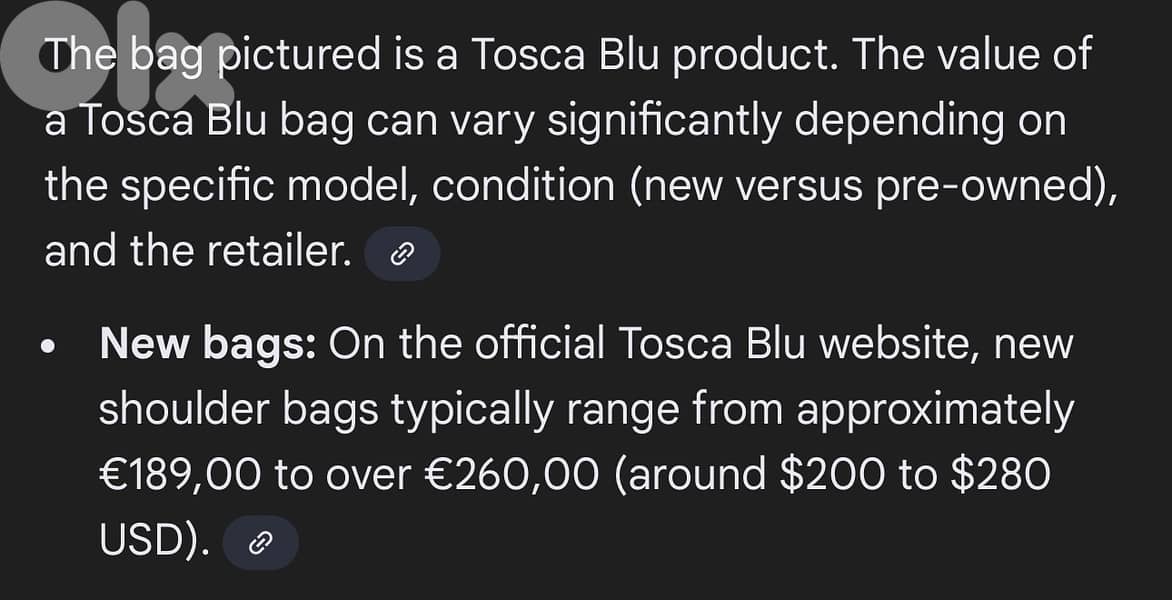 Tosca blu bubblegum blue bag 2