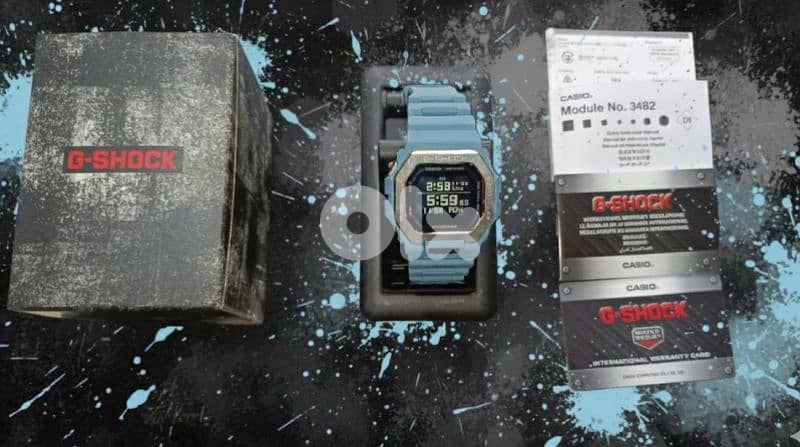 Casio G-SHOCK G-LIDE GBX-100-2ADR watch 4