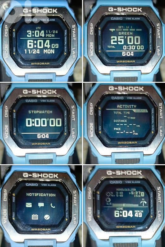Casio G-SHOCK G-LIDE GBX-100-2ADR watch 5
