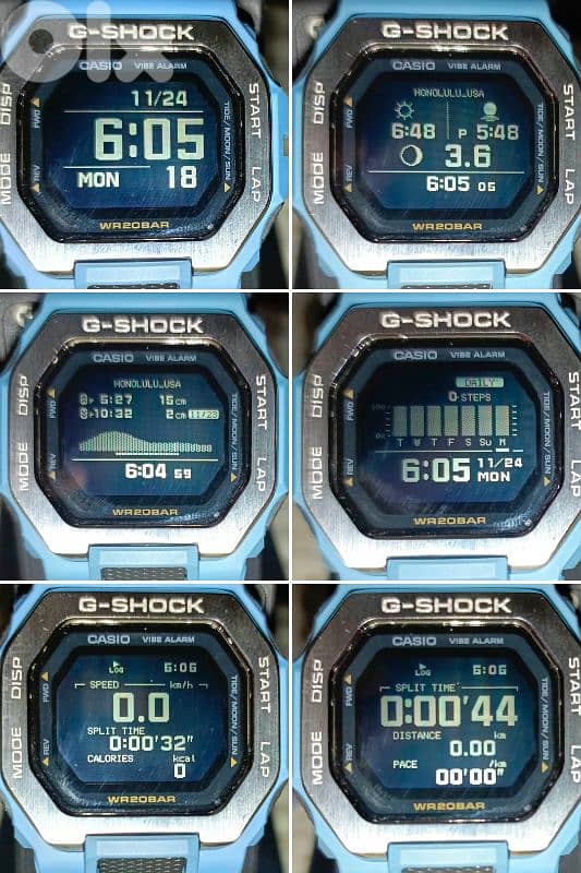 Casio G-SHOCK G-LIDE GBX-100-2ADR watch 6