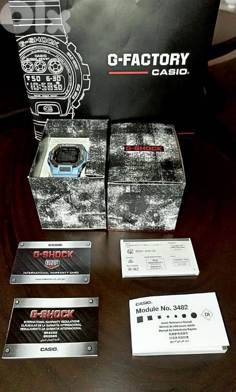 Casio G-SHOCK G-LIDE GBX-100-2ADR watch 3