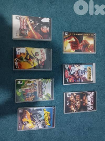 7 psp games